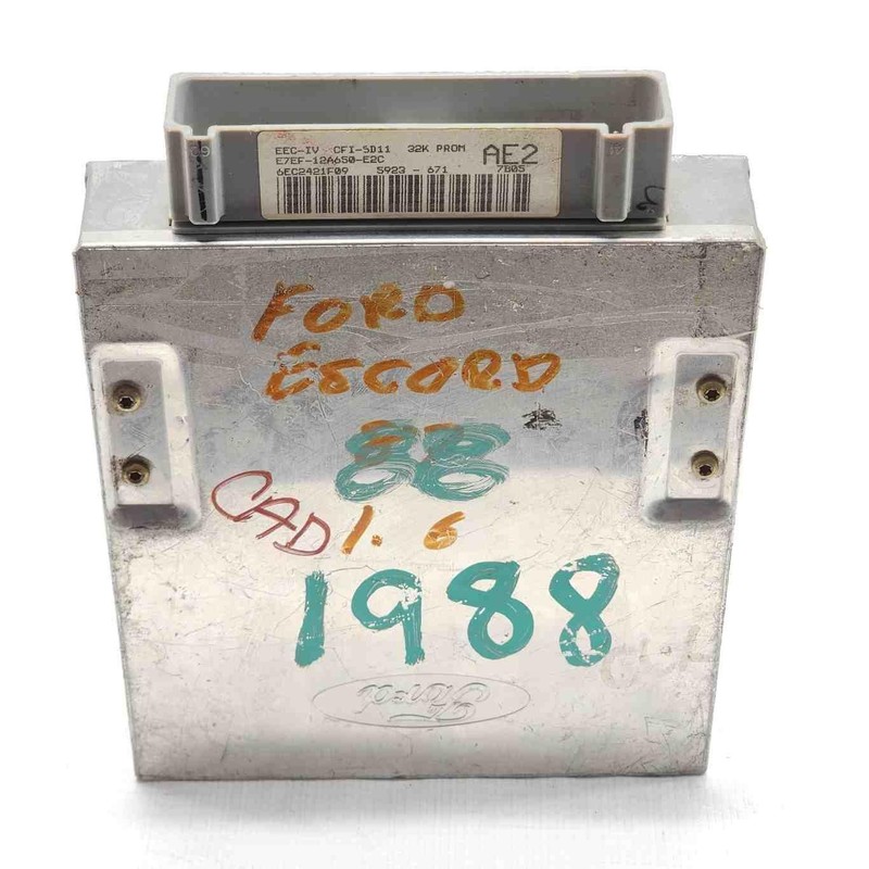 1988 Escort Engine Electronic Control Module OEM E7EF12A650E2C