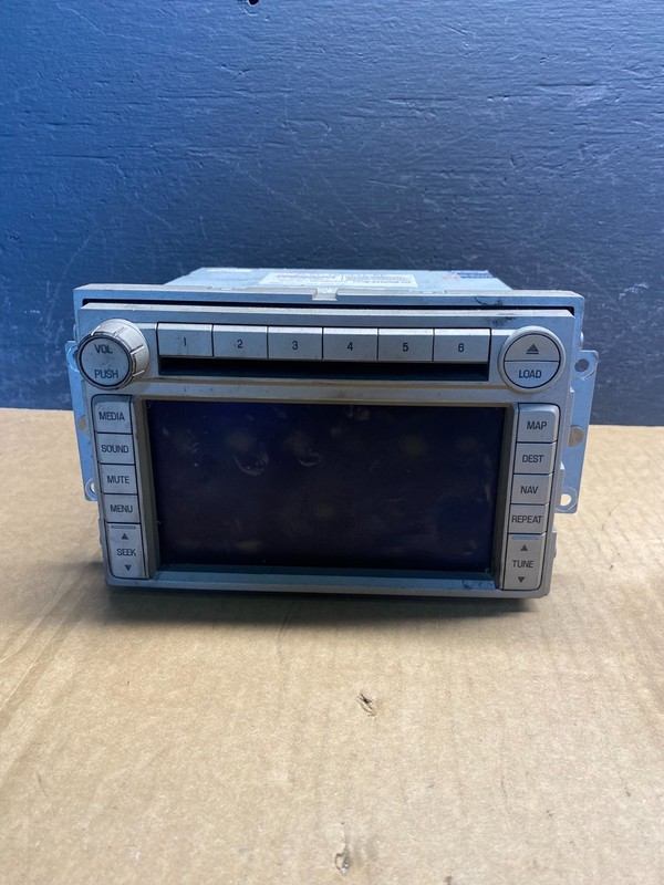 2007 Lincoln Navigator Radio CD Disc Player Screen GPS Navigation AC7162 DG
