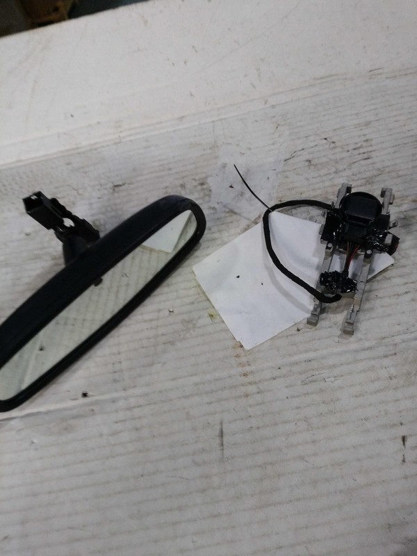 2019 GMC Terrain Black Interior Rear View Mirror OEM 13540311 104K Miles