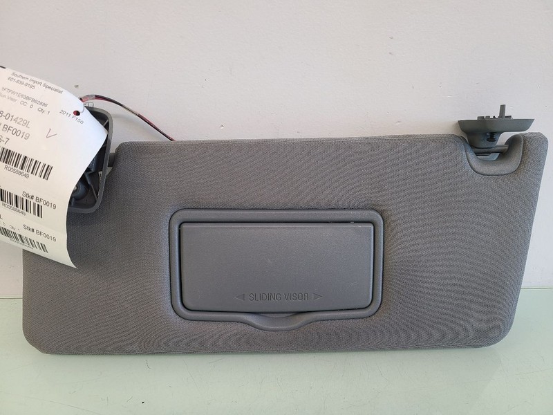 Driver Sun Visor Illuminated Fits 10-14 FORD F150 RAPTOR 588649