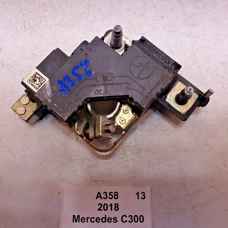 ✅ 15-23 OEM Mercedes C300 A205 Battery Cable Wire Wiring Harness Connector Unit