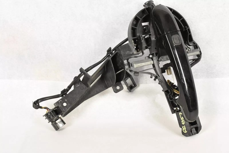 09-15 Jaguar XF XFR X250 Rear Right Exterior Door Handle w/ Cable & Bracket OEM