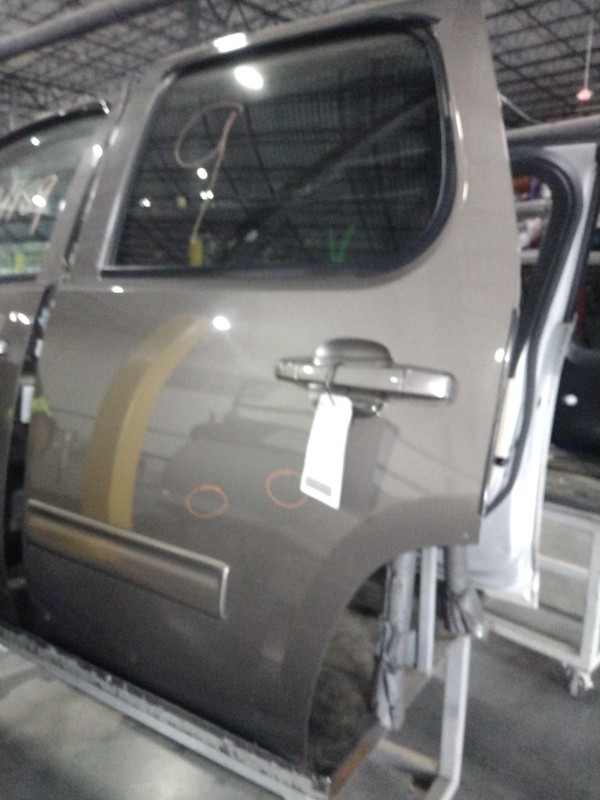 2012 Chevrolet Tahoe Left Rear Door Grey 4DR SUV 216K Mileage OEM Part