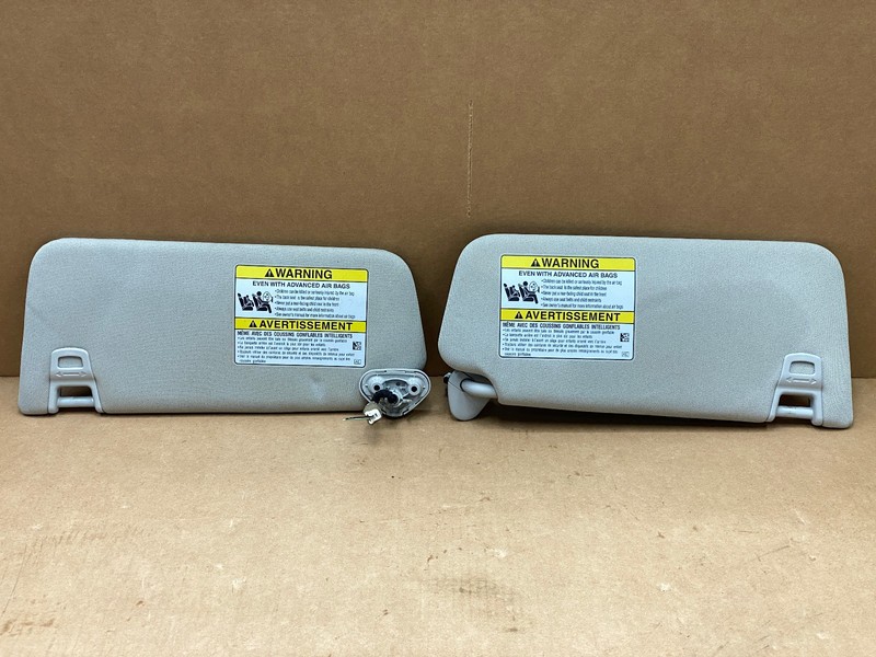 2015-2019 SUBARU OUTBACK LEFT & RIGHT SUN VISOR SET OEM LOT788