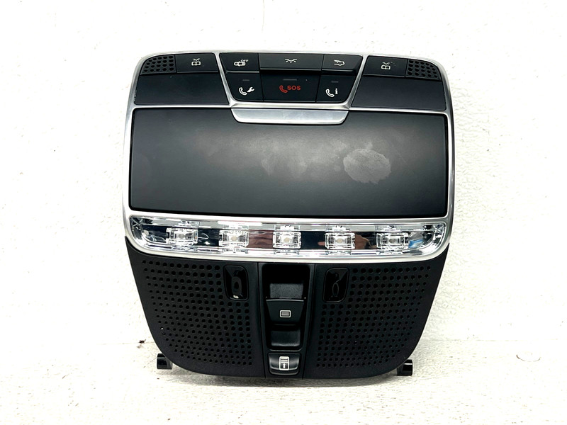 ⭐14-17 MERCEDES-BENZ S550 FRONT OVERHEAD CONSOLE DOME LIGHT LAMP OEM LOT2707