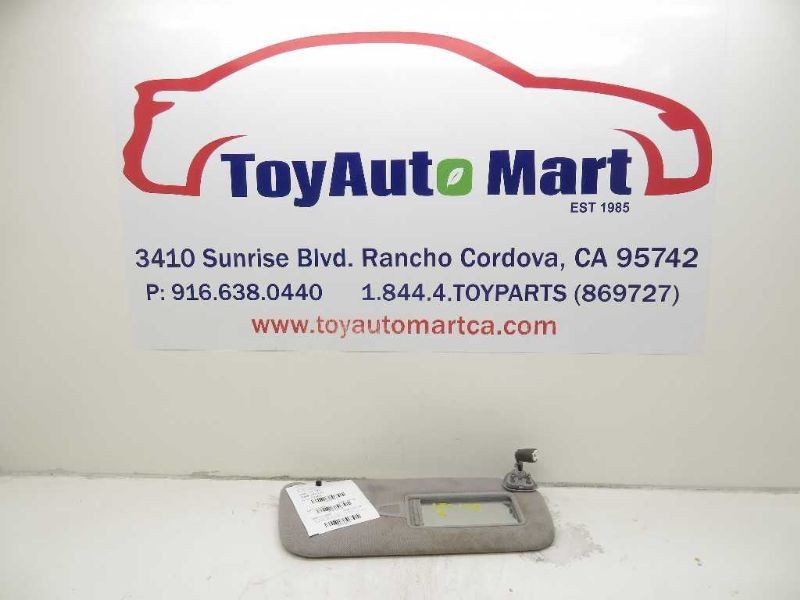 Passenger Right Sun Visor Sedan With Sunroof Fits 09-14 GENESIS 58139