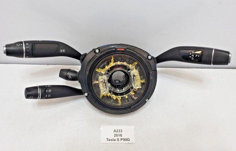 ✅ 14-16 OEM Tesla Model S Steering Column Multi Function Switch Clock Spring