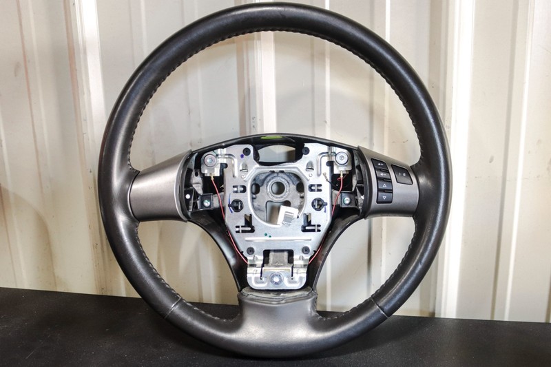 2007 Chevy Corvette Z06 Steering Wheel Assembly Leather Ebony OEM 38K *USED*