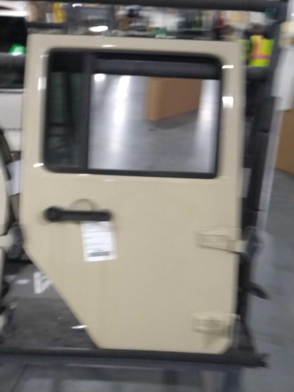2011 Jeep Wrangler Rear Right Door Tan 4DR SUV Used OEM Part 270177