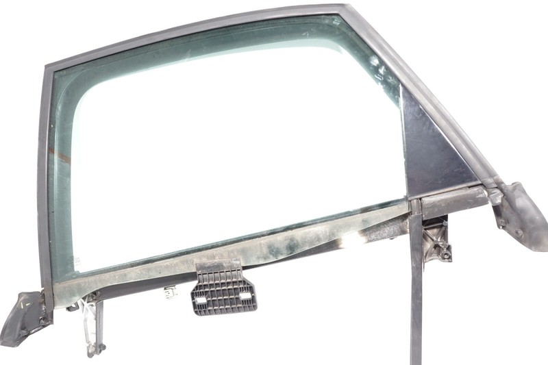 06 07 08AUDI A4 B7 REAR LEFT DRIVER SIDE DOOR WINDOW GLASS FRAME OEM