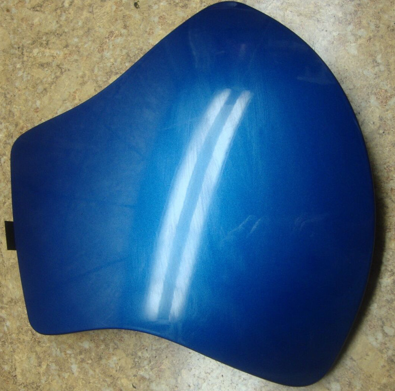 2002 BMW K1200 LT K1200LT K 1200 Blue Glove Box Compartment Stereo Cover Lid 02
