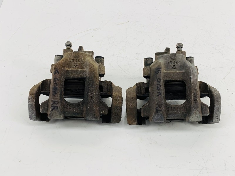 11-20 JEEP GRAND CHEROKEE 4WD REAR RIGHT & LEFT SIDE ABS BRAKE CALIPER SET OEM