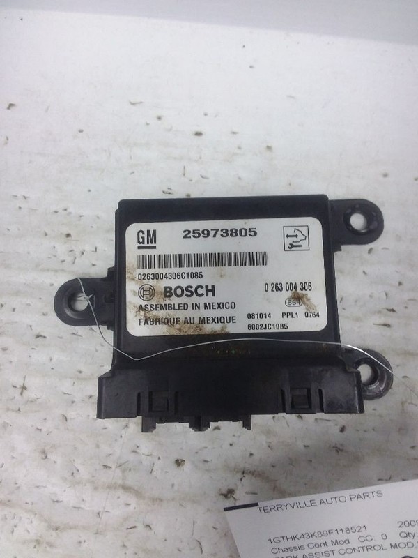 Park Assist Control Module Fits 07-09 AVALANCHE 1500 25973805