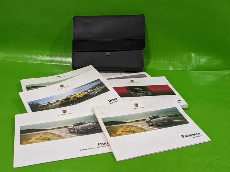13 PANAMERA COMPLETE OWNERS MANUAL USER GUIDEOEM 4557-80