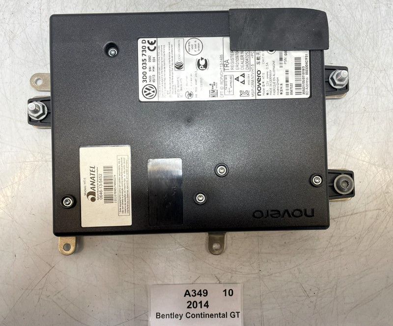 ✅ 12-18 OEM Bentley Continental GT Telephone Bluetooth Interface Box Module