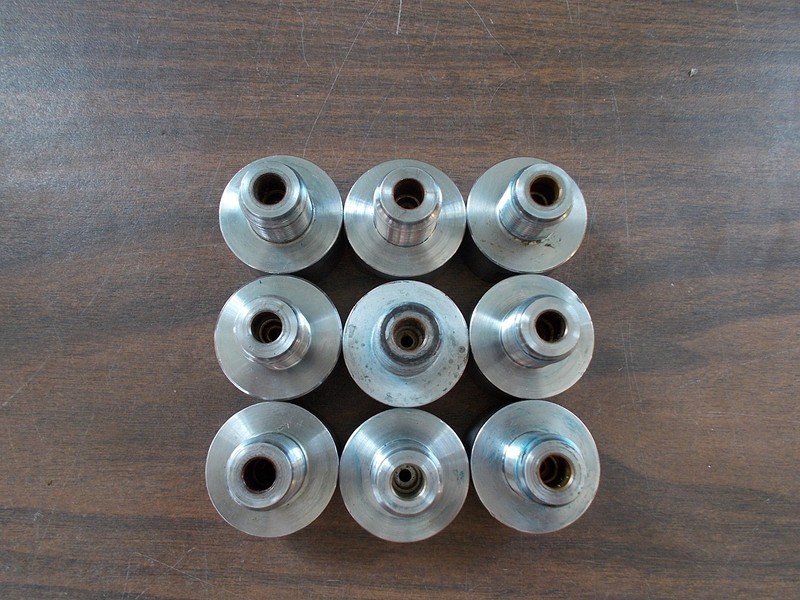 Lot of 9 Threaded Industrial toolholders C-1313-1 Rev X *FREE SHIPPING*