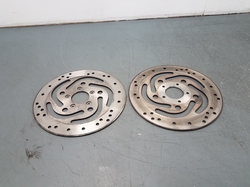 2006 06 Harley Davidson Ultra Front Brake Rotors #2344 V5