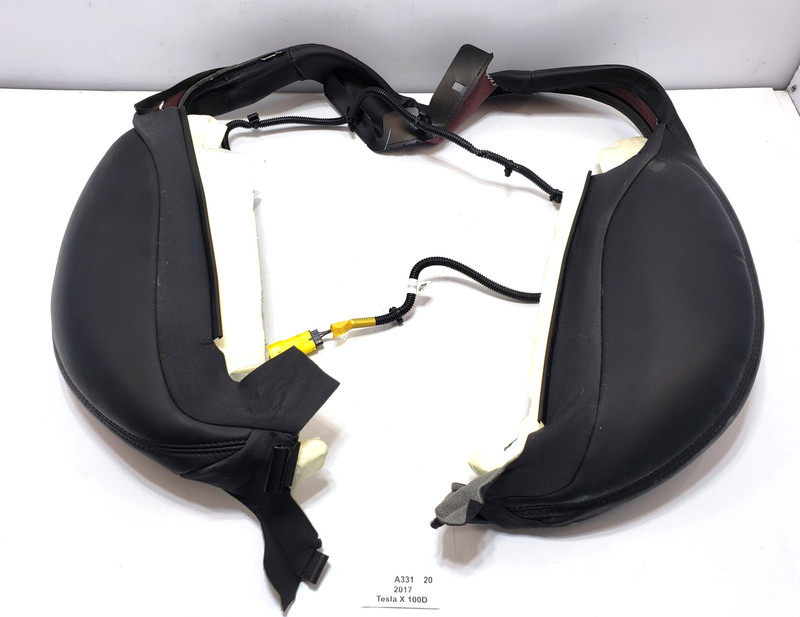 ✅ 16-20 Tesla Model X Front Right Passenger Side Seat Bolster Cushion Black