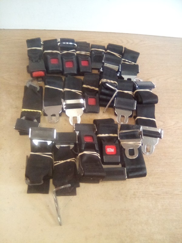 Lot Of 19 Various Stretcher/Backboard Straps