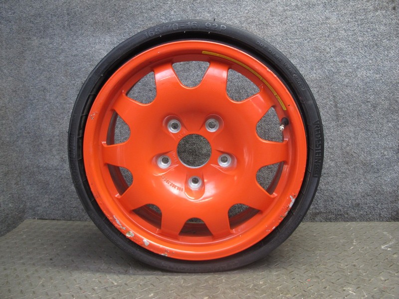99-05 PORSCHE 911 996 R16 16" SPARE TIRE WHEEL RIM 16x5.5 ET10 165/70 92P