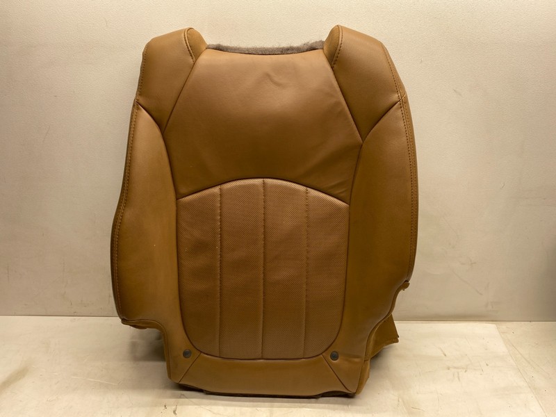 2013-2017 BUICK ENCLAVE RIGHT REAR 2ND ROW UPPER SEAT CUSHION BROWN LEATHER OEM