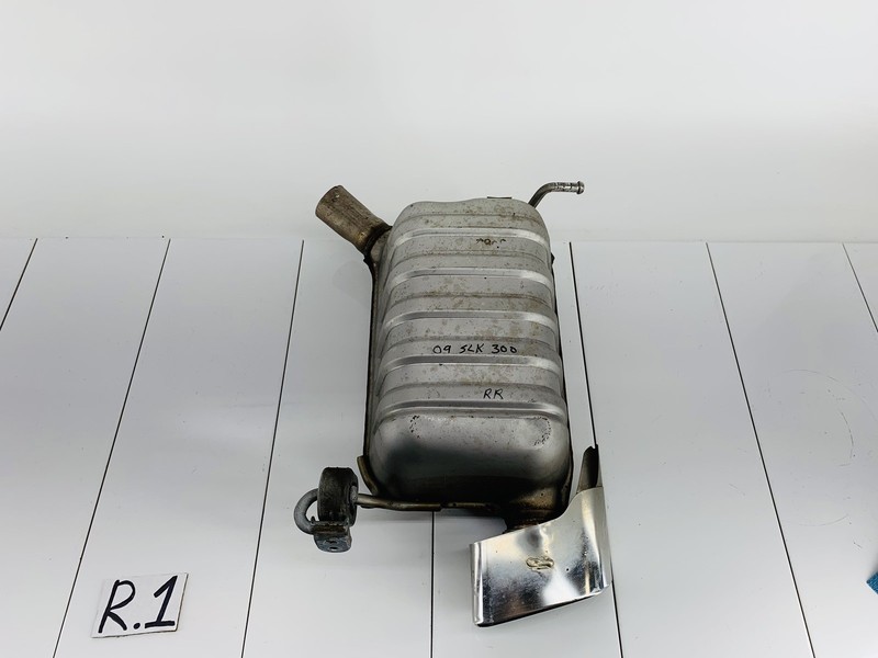 09-11 MERCEDES BENZ SLK300 3.0L V6 GAS ENGINE REAR RIGHT EXHAUST MUFFLER OEM