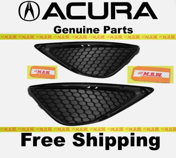 2019-2022 ACURA ILX BUMPER FOG LIGHT GRILL GRILLE COVER LAMP CAP DRIVR PASS SIDE