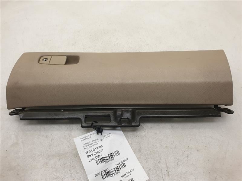 2003 LEXUS LS430 4.3L DASHBOARD UPPER GLOVE BOX