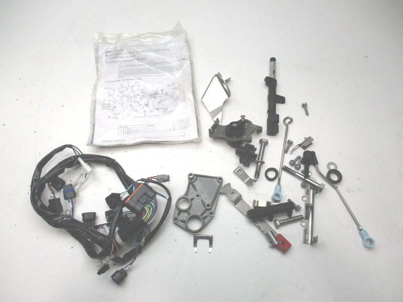 889246A33 Mercury Outboard Conversion Kit RC Tiller to Remote INCOMPLETE!!