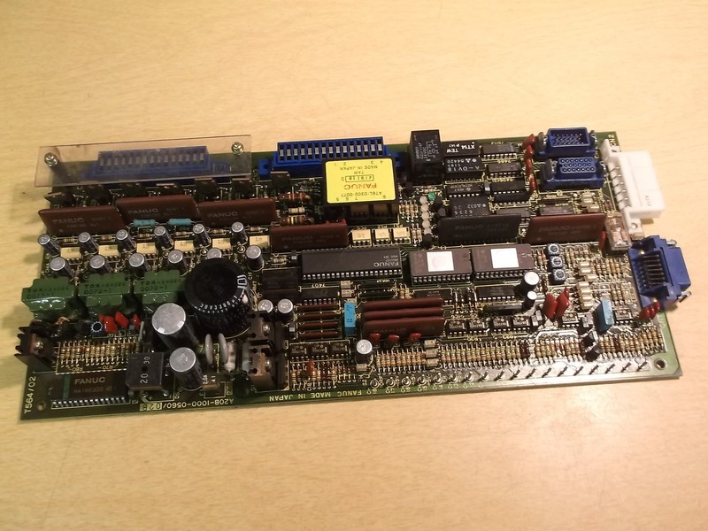 Fanuc A20B-1000-0560/02B PCB VCU Board T564/02 A350 For parts or Repair