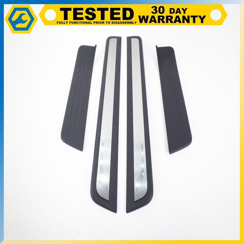 14-24 INFINITI Q50 DOOR SILL PANEL SCUFF PLATE STEP COVER TRIM SET OEM