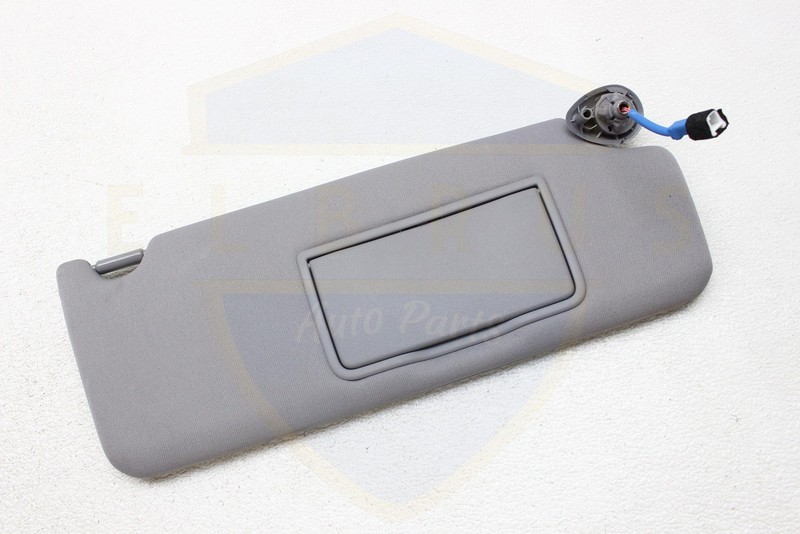 HONDA PILOT 16 17 18 19 20 21 22 RIGHT SUNSHADE SUN VISOR GRAY ILLUMINATION OEM