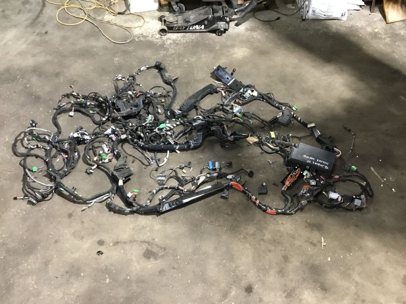 Jaguar XF 2016 3.0L Body Loom Main Floor Interior Wire Wiring Harness 16-19 :M
