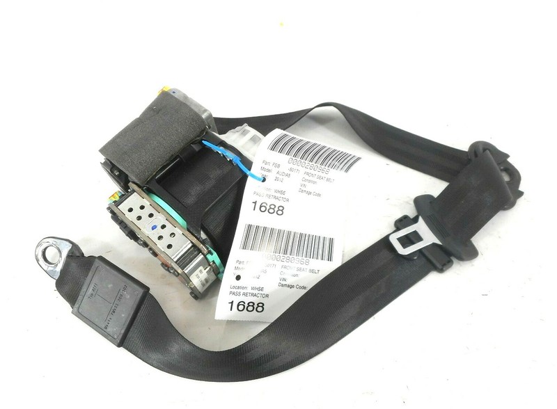 08-17 Audi A5 Coupe Seat Belt Retractor Front Passenger Right OEM
