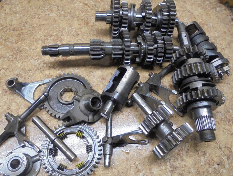 1992 Yamaha Big Bear YFM350 ATV YFM 350 4X4 Engine Transmission Gears Shift Fork