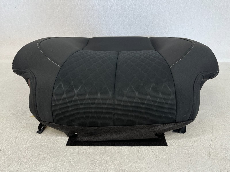 ⭐2017-2021 NISSAN TITAN FRONT RIGHT PASS UPPER SEAT CUSHION BLACK CLOTH LOT2572
