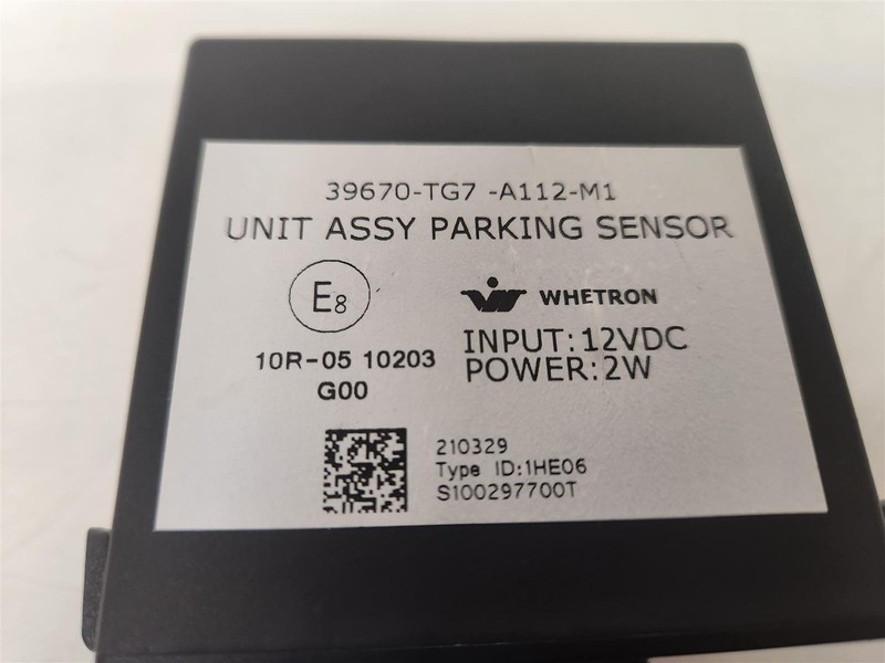 2020-2022 Honda Pilot Parking Sensor Module 39670-Tg7-A11 39670Tg7a11
