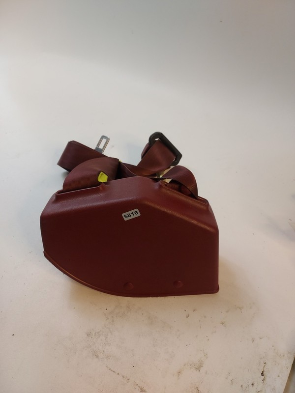 1988-98 GMC Sierra Burgundy Red Passenger Right RH Side Seat Belt Retractor OEM