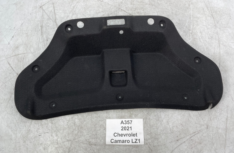 ✅ 16-24 OEM Chevrolet Camaro ZL1 Trunk Lid Inner Trim Cover Liner Panel