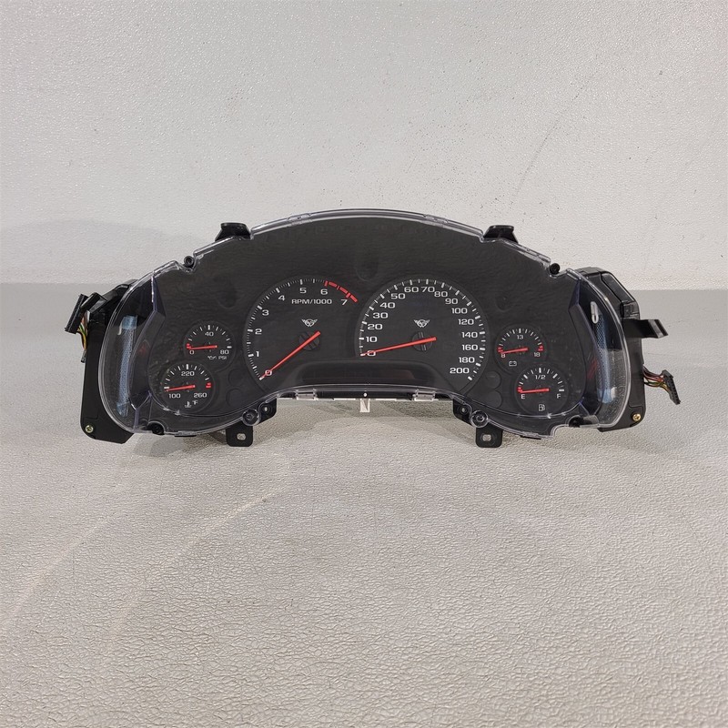 01-04 Corvette C5 Instrument Speedometer Gauge Cluster Hud Ready 96k Aa7493