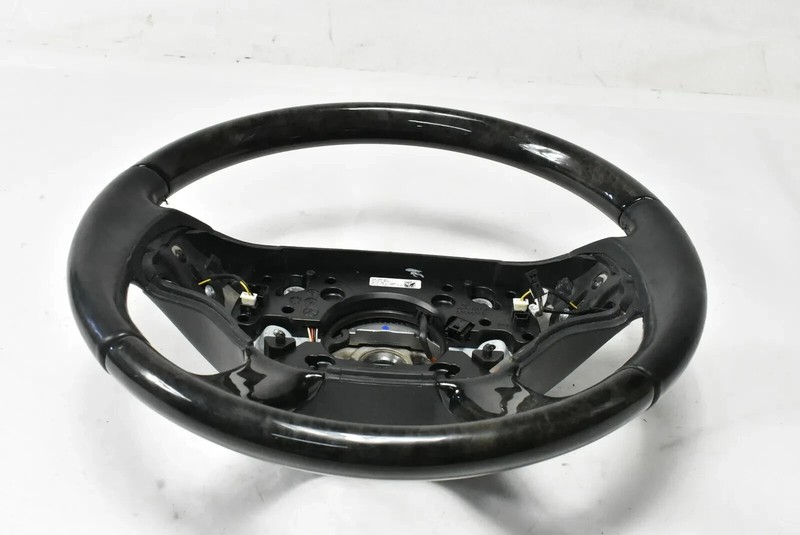 07-09 Mercedes W216 CL550 S550 4 Spoke Steering Wheel w/ Shift Buttons Walnut