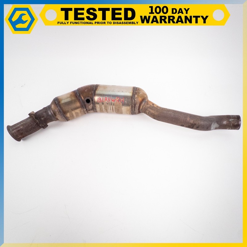 10-13 LAND ROVER L319 L320 LR4 5.0L LEFT DRIVER SIDE EXHAUST DOWPIPE OEM