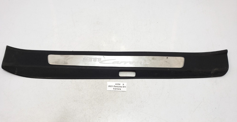 ✅ 20-24 OEM Porsche 911 Carrera 992 Front Left Driver Door Sill Scuff Plate 23k