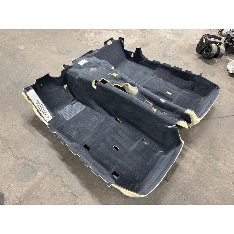 BMW E89 Z4 Roadster Factory Carpet Floor Covering Anthracite Black 2009-2016