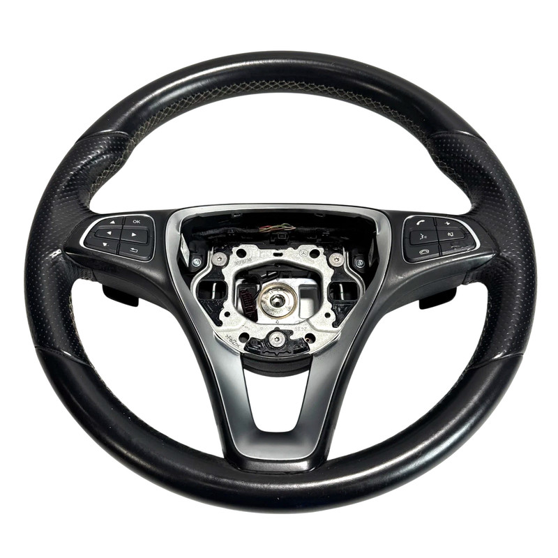 📌 2015-2017 MERCEDES GLA 250 STEERING WHEEL W/ SWITCHES 000-460-13-03 OEM