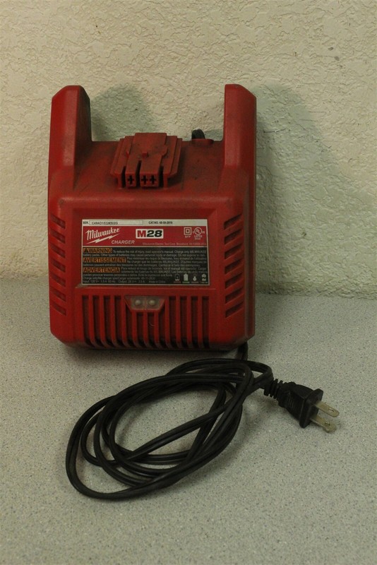 Milwaukee Charger M28 cat# 48-59-2819 *unknown working condition *FREE SHIPPING*