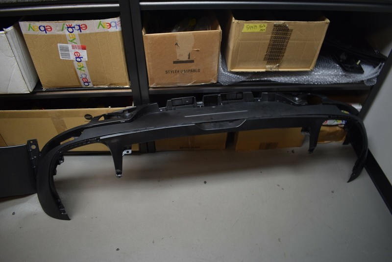 PORSCHE MACAN REAR BUMPER LOWER TRIM FACTORY OEM