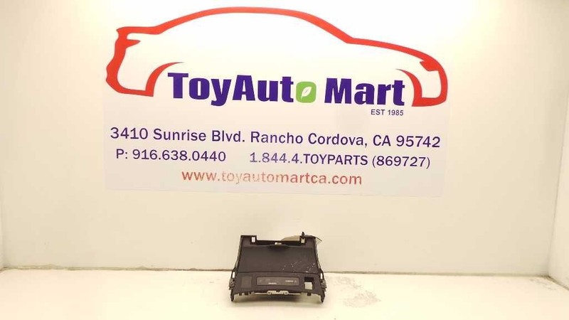 09-13 TOYOTA COROLLA ASH TRAY / LIGHTER AND STORAGE COMPARTMENT