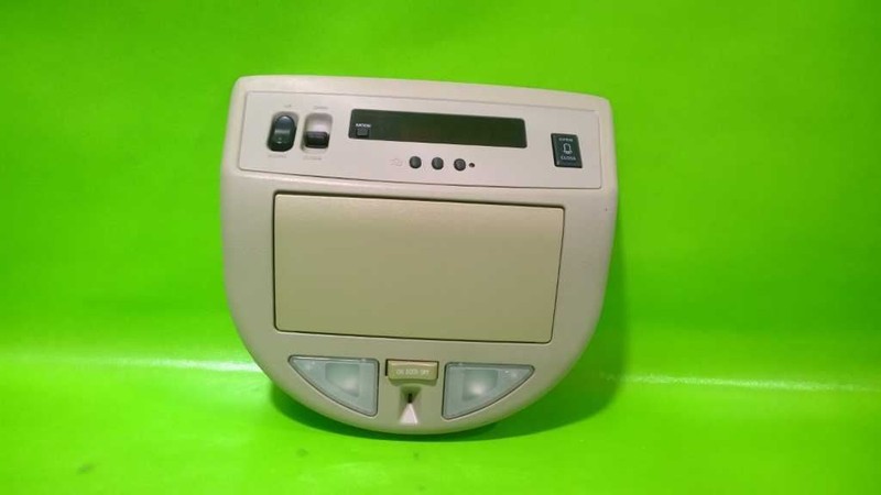 04-06 INFINITI QX56 OVERHEAD CONSOLE DISPLAY OEM 3998-7