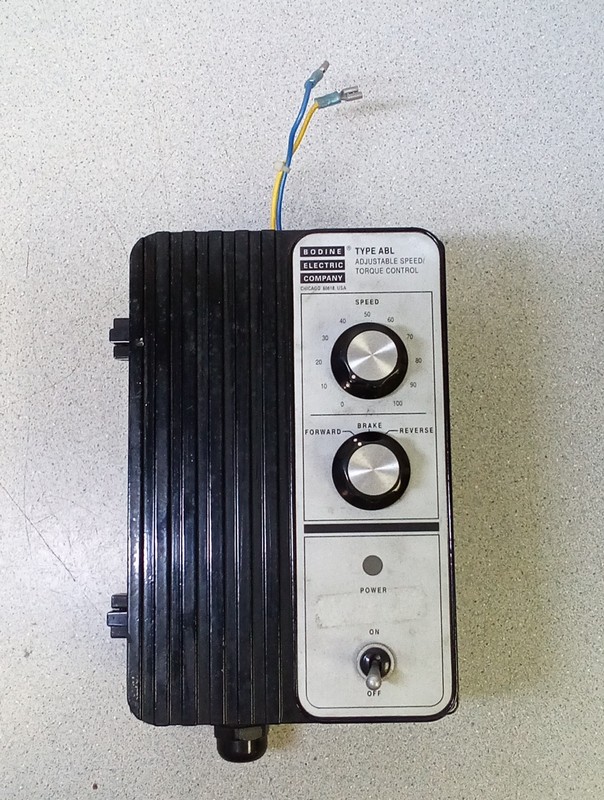 Bodine Electric Co. Brushless DC Motor Control, Model 3912